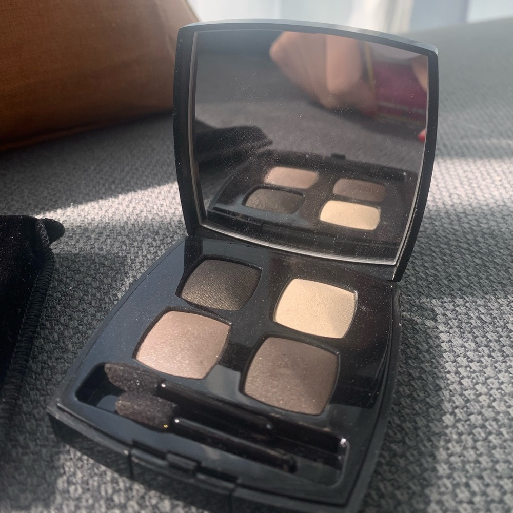 Chanel neutral eyeshadow squad (used once!)